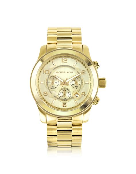 michael kors gouden herenhorloge|michael kors herenhorloge.